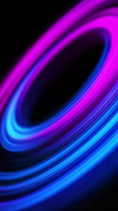 Videohive - Vertical Blue Magenta Abstract Light Streak Ring Loop Background - 47961212 - 47961212