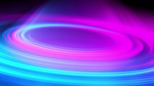 Videohive - Blue Pink Glowing Abstract Light Streak Ring Loop Background - 47961217 - 47961217