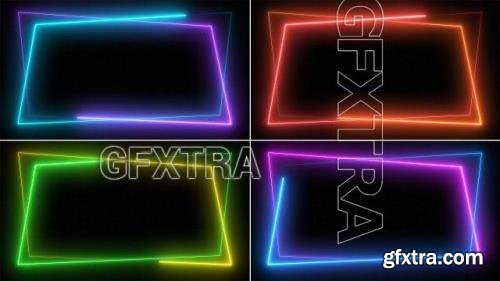 Neon Frame Background Pack 1544298