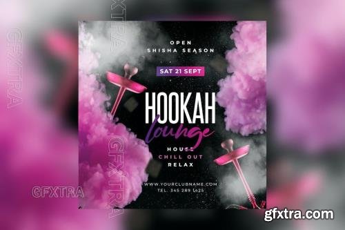 Hookah Lounge Flyer 26PAKKT