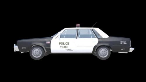 Videohive - Police Car Animation - 47962168 - 47962168