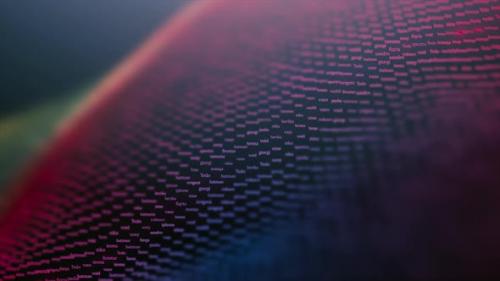 Videohive - Colorful Particle Wave Motion - 47963130 - 47963130