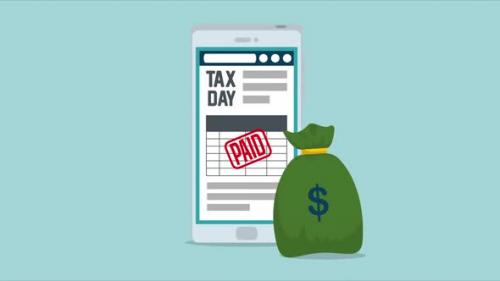 Videohive - 2D Tax Day Payment - 47964027 - 47964027