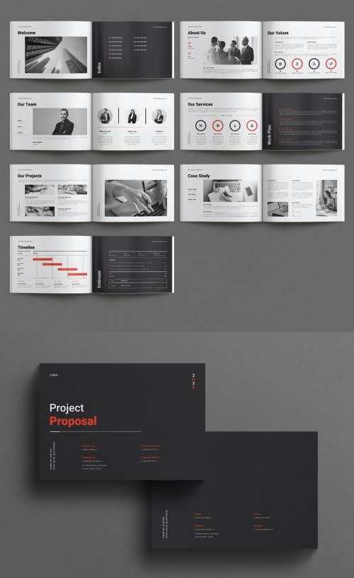 Project Proposal Layout Landscape 639830076