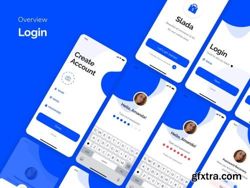 Slada — eCommerce App UI Kit Ui8.net