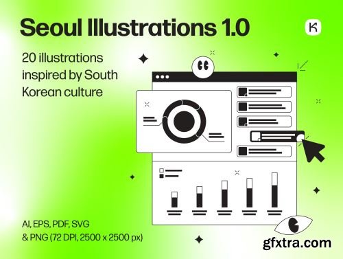 Seoul Illustrations Ui8.net