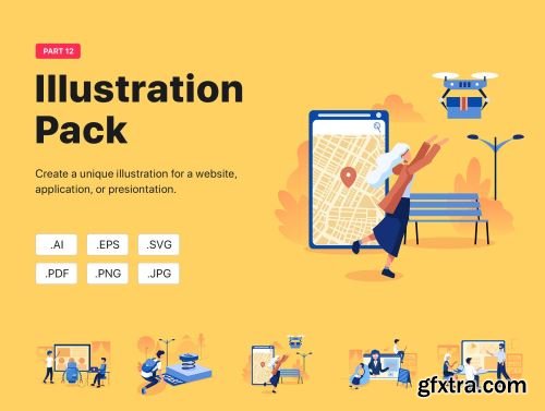 Sellica - Illustration Pack Ui8.net