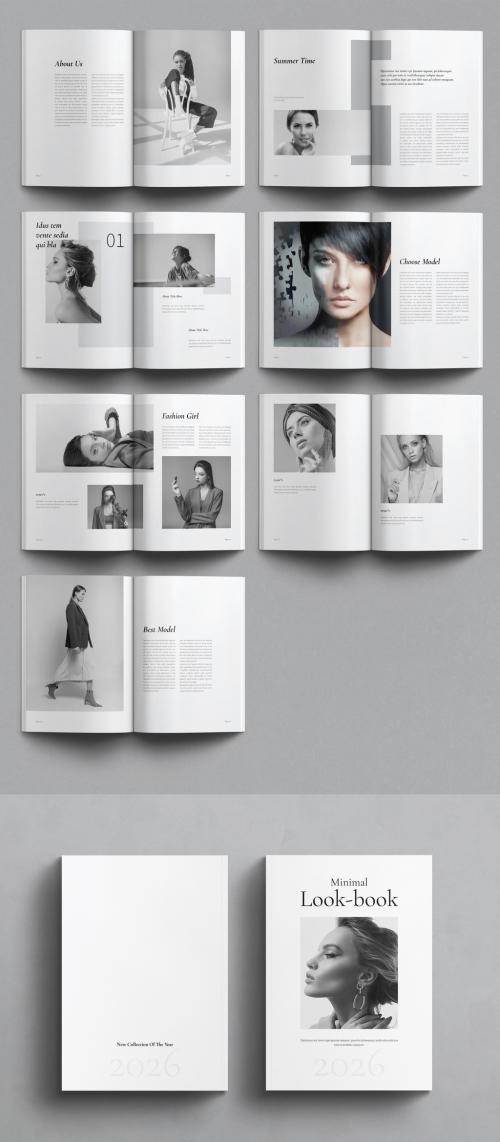 Fashion Lookbook Template 639829891