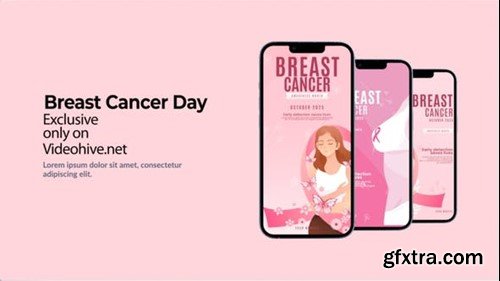 Videohive Breast Cancer Instagram Stories 48036944