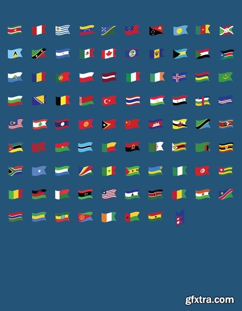 Country Flag Vectors G6VTJUV