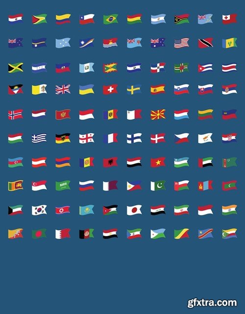 Country Flag Vectors G6VTJUV