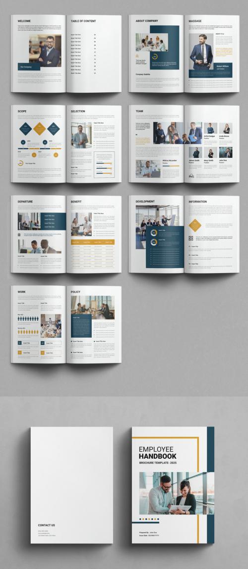 Employee Handbook Template 639829820