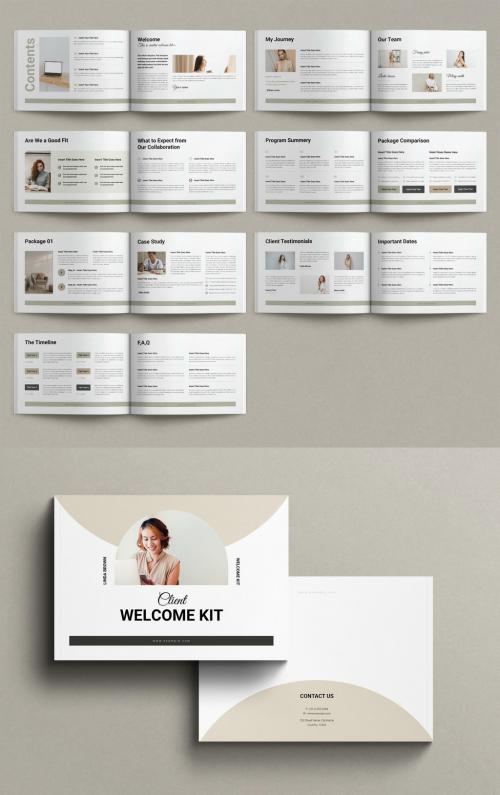 Client Welcome Kit Template Landscape 639829773