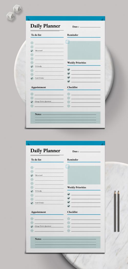 Daily Planner Design 640085353