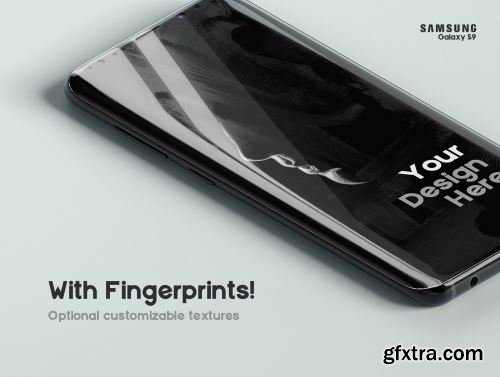 Samsung Galaxy S9 Presentation mockup Kit Ui8.net