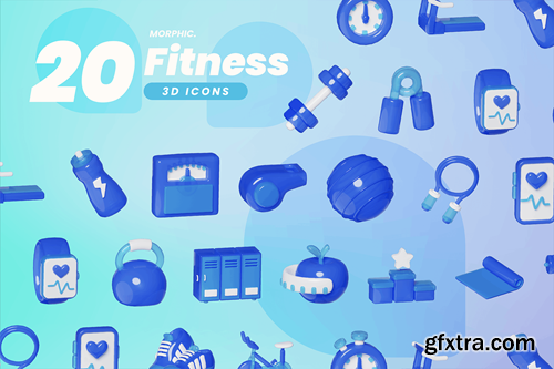 Fitness 3D Icon 3GMSFF6