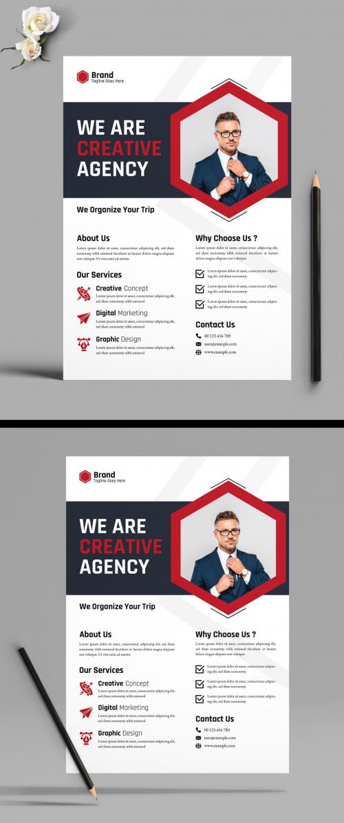 Agency Flyer Design 640085266