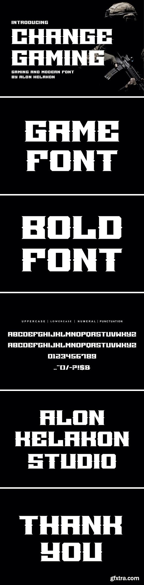 Change Gaming Font