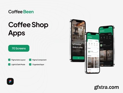 Cofee Been - Coffee Shop Mobile App Ui8.net