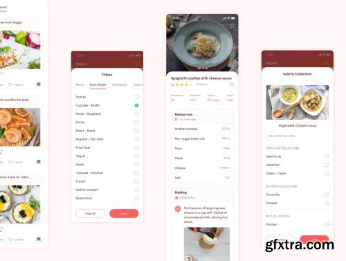 Cooky - Blog Recipe Dish Ui8.net