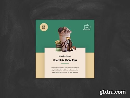 Coffee Shop Social Media Instagram Post PPT Ui8.net