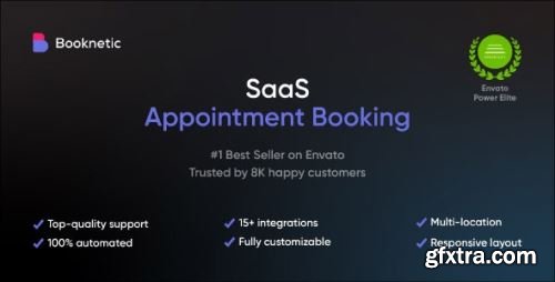 CodeCanyon - Booknetic - WordPress Booking Plugin for Appointment Scheduling [SaaS] v3.8.3 - 24753467 - Nulled