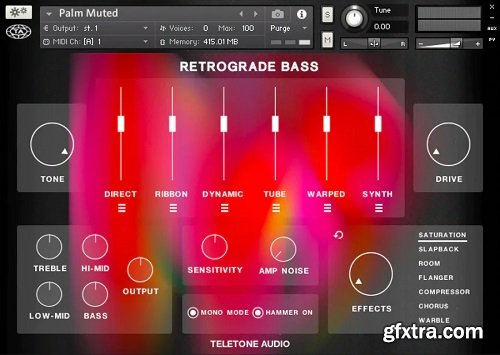 Teletone Audio Retrograde Bass