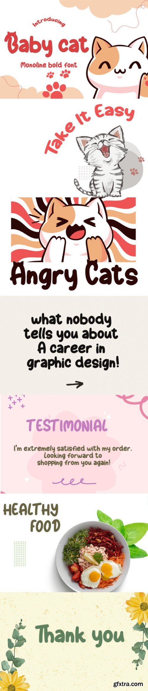 Baby Cat Font