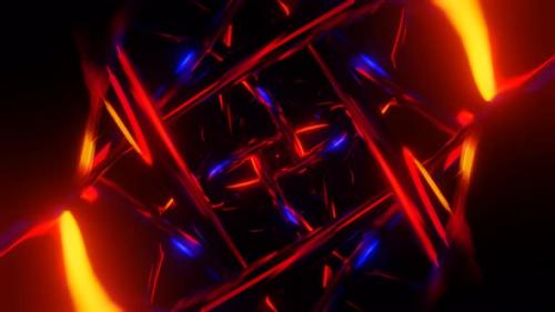 Videohive - Futuristic Strobe Light Show in a Mesmerizing Loop - 47955035 - 47955035