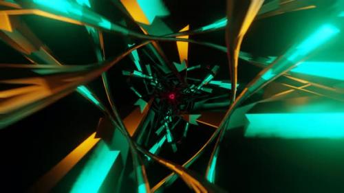 Videohive - Psychedelic Hypnotic VJ Background with Vivid Colors - 47955234 - 47955234