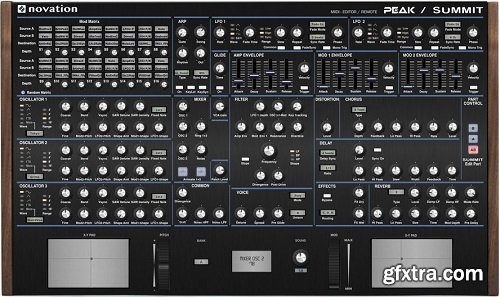 Momo Novation PEAK and SUMMIT Editor v2.0 VST and Standalone