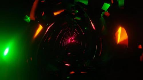 Videohive - Kaleidoscopic Neonlit Visuals for a Futuristic Vibe - 47955280 - 47955280