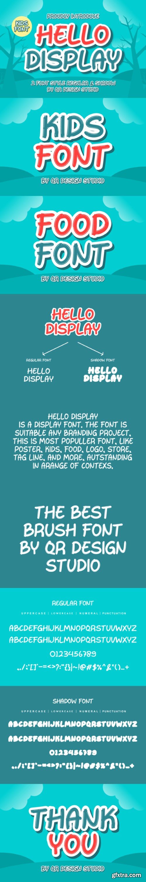 Hello Display Font