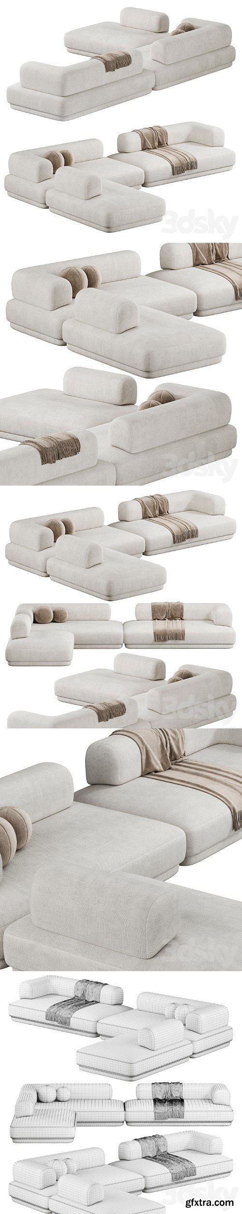 BUMPER Sectional Sofa