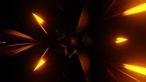 Videohive - Vibrant Trippy VJ Backdrop with Abstract Elements - 47955382 - 47955382