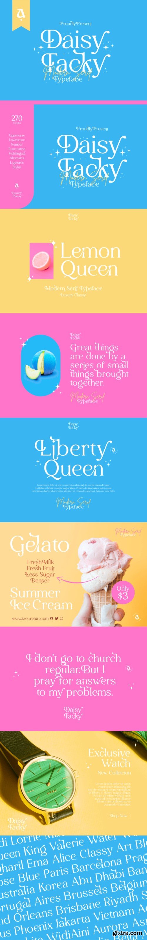 Daisy Tacky Font