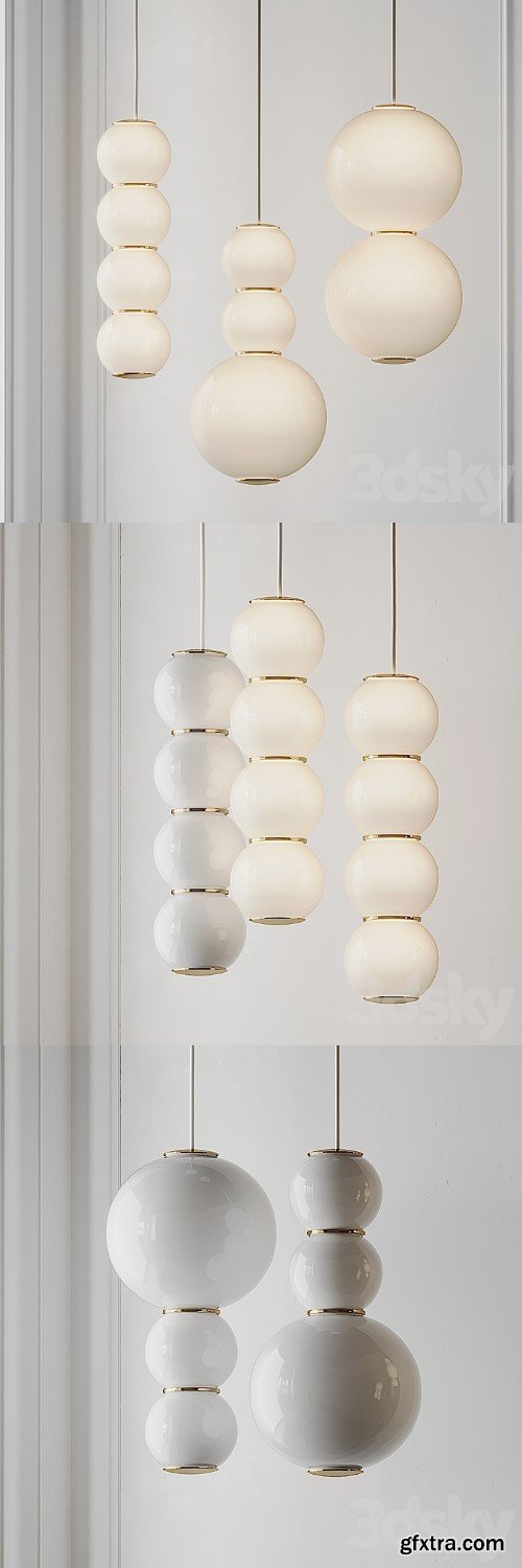 PEARLS Pendant Light from Formagenda