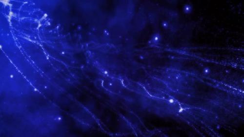 Videohive - Blue Glitter Lights Animation Background - 47958871 - 47958871