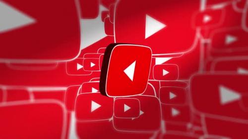 Videohive - 3D Youtube Logo - 47959424 - 47959424