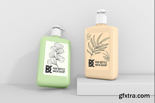 Pump Bottle - Mockup VJE72DW