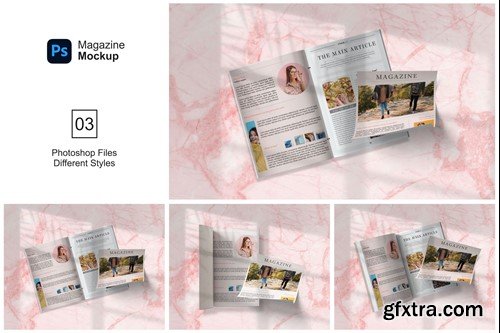 Versatile Magazine Mockups 6VNP26B