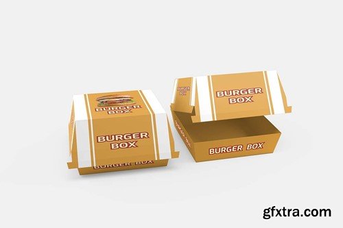 Burger Box Mockup 3MBJEHA