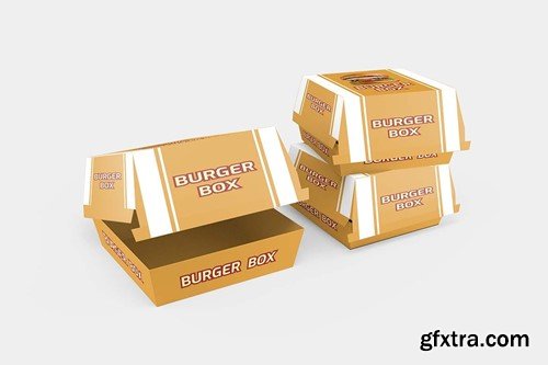 Burger Box Mockup 3MBJEHA