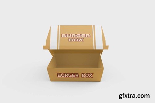 Burger Box Mockup 3MBJEHA