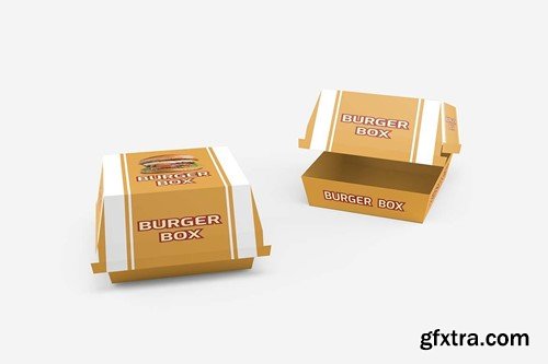 Burger Box Mockup 3MBJEHA