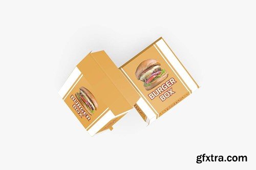 Burger Box Mockup 3MBJEHA