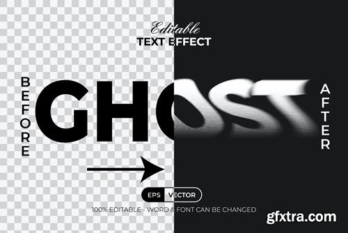 Ghost Text Effect Wave Blurry Style 2LRDUYK