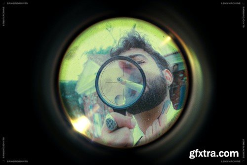 Dreamy Lens - Fisheye Photoshop Effect 33C26JS