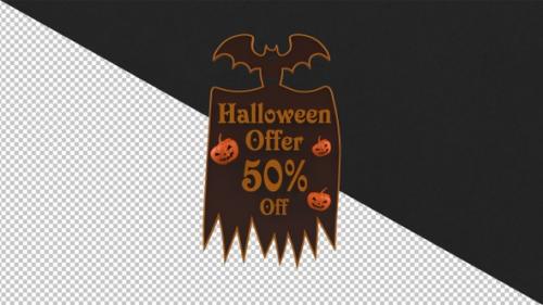 Videohive - Halloween offer 50% Off - 4K Alpha - 47962407 - 47962407