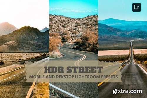 HDR Street Lightroom Presets Dekstop and Mobile U9MW5AS